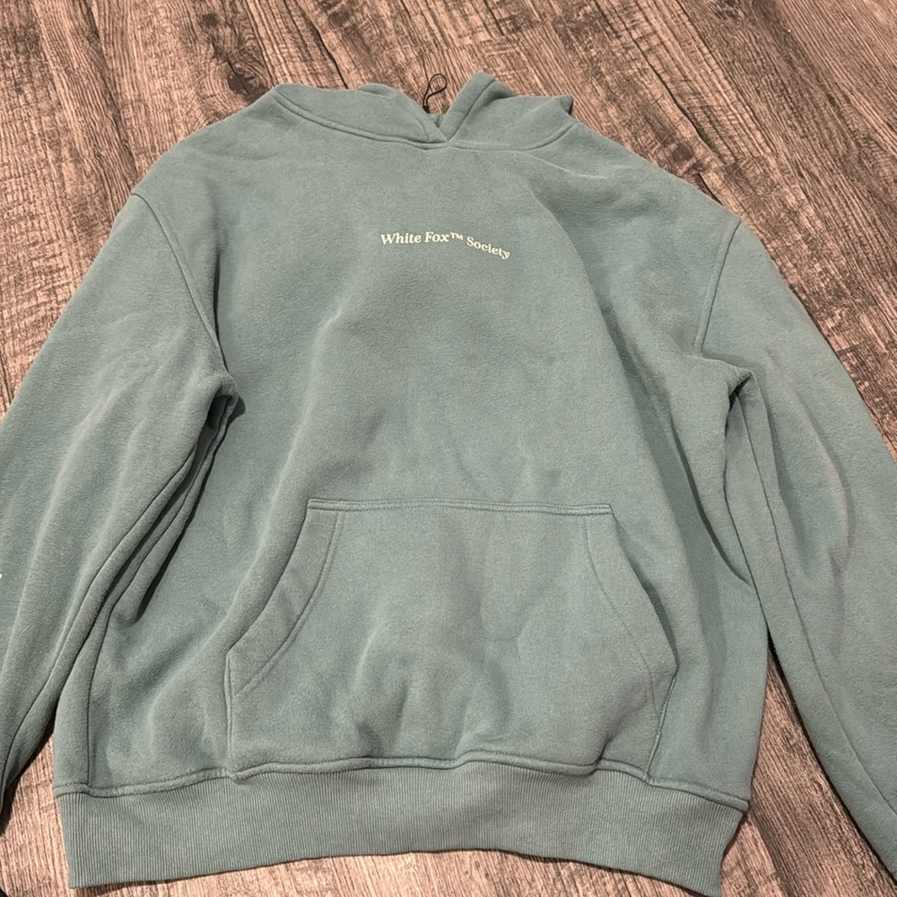 White fox society hoodie